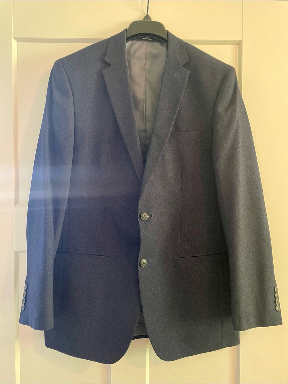 Haggar Dark Navy Two-Button Sport Coat
